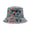 De geborduurde Logo Fisherman Bucket Caps Outdoor-Onderzoek van de Katoenen Vrouwen Emmerhoed