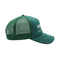 Gebogen Hoed 5 van de Rand Groene Vrachtwagenchauffeur Comité het Embleem van Schuimmesh hat with embroidered letter