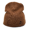 De geschiedenis breit Beanie Hats Embroidery Pattern For-Gebreid de Winter Warme Comfortabel