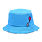 Solid Casual Wide Brim Fisherman Bucket Hat Waterdicht 58cm
