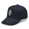Custom 5 Panel Baseball Cap Cotton Twill Sports Zwarte Pa Hoed 3D Borduur Logo