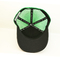 Oem de Kappen van de Douanevrachtwagenchauffeur, Plastic Regelbare de Vrachtwagenchauffeurkappen van de Gesp Groene 100 Polyester