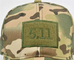 Retro Unisex- de Rand van de het Honkbalglb Kromme van het Camouflage Regelbare Leger Militaire Visserijhoed
