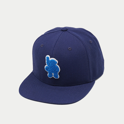 Acryl Vlakke Rand Snapback GLB van de manier de Blauwe Wol voor Unisex- Openlucht