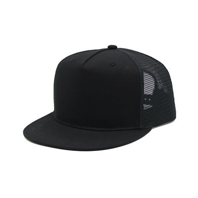 Unisex Custom 5 Panel Cotton Trucker Cap kan uw logo aanpassen