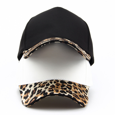 Geen knop polyester camper hoed met aanpasbare kleur en katoenen sweatband