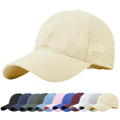 Mensen Snelle droog ademend sport Baseball Cap Custom Mesh Verstelbare plain Hoed Running Trucker Hoed