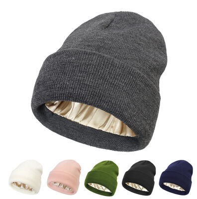 Beanie stijl gebreide mutsen Acryl Wol Polyester Merino Volwassen Hoed Omtrek Lichtgewicht Ademend Wintermuts