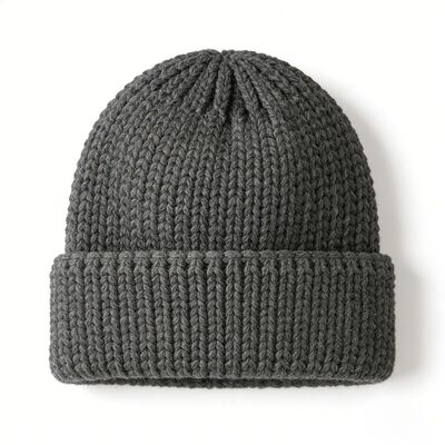 Custom logo Unisex gebreide bonnet met hoogwaardige acryl voor winterwarmte en stijl