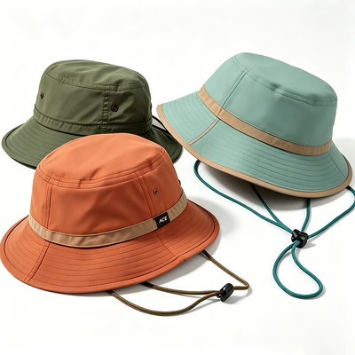 Custom Logo Leisure Bucket Hat met 20 jaar cap-ervaring geschikt voor zonnebescherming en modeverklaringen