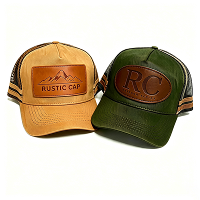 6-Panel Constructie Trucker Mesh Cap met Ademend Mesh Achterkant Verstelbare Snapsluiting Ideaal voor Evenementen en Uniformen