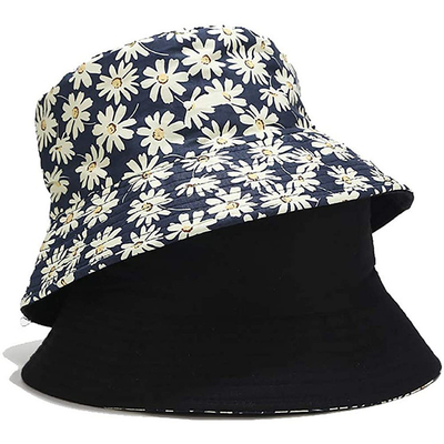 Stevige Kleurenvisser Bucket Hat die voor Vrouwenmannen het Omkeerbare van de Katoenen Strand de Zomerzon GLB vissen