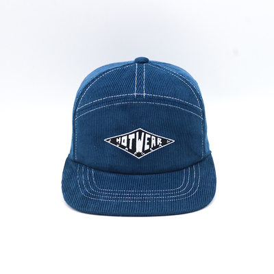 7 Comité Vlakke van het de Hoeden100% Corduroy Denim van Randsnapback Magische de Bandkappen