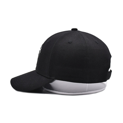 3D Borduurkatoen Baseball Cap Unisex Gebogen Rand Mode Volwassen Grootte