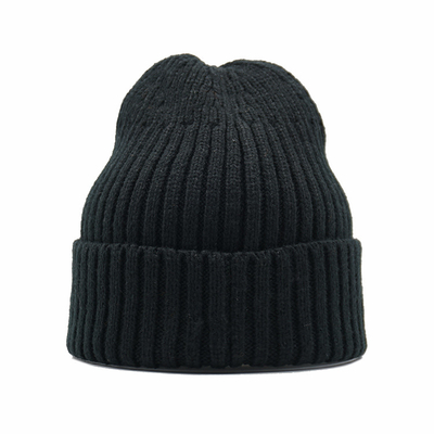 55cm Warme Gebreide Cuffed Beanie Hats Winter Cuff Skull GLB voor Mannen Vrouwen