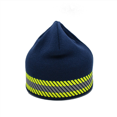 Unisex-Oem van het Voetbalschedeldak de Helmvoering van Bezinningslogo running beanie winter polyester