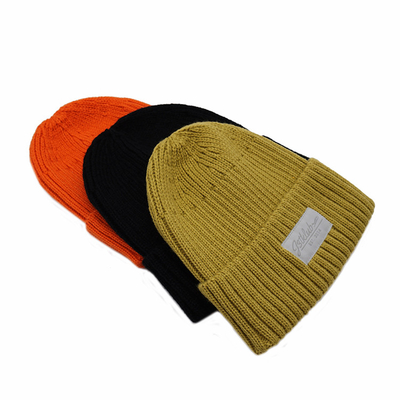 OEM 58CM 25pcs breit Beanie Hats In Polybag Innerbox-Verpakking