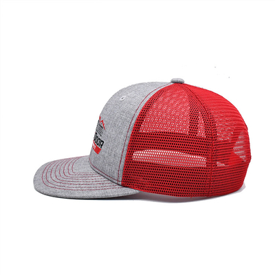 Douane 6 Comité Vrachtwagenchauffeur GLB Geborduurd Logo Polyester Mesh Hat