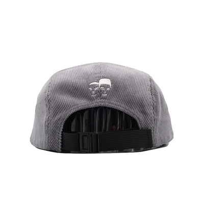 Cotton corduroy ongestructureerd 5 panel camper cap voor buiten hardlopen