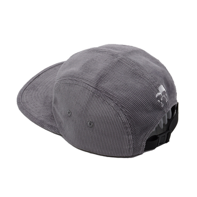 Cotton corduroy ongestructureerd 5 panel camper cap voor buiten hardlopen