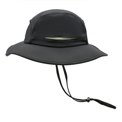 Sneldrogende van het de Randkoord van Polyester Waterdichte Safari Beach Cap Fisherman Wide de Emmerhoed