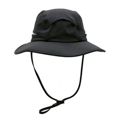 Sneldrogende van het de Randkoord van Polyester Waterdichte Safari Beach Cap Fisherman Wide de Emmerhoed