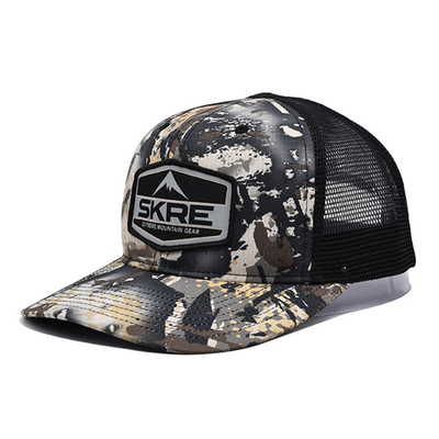 BSCI 6 Panel Papa Hoed Camo Sport Gorras Outdoor Classic Mens Trucker Cap