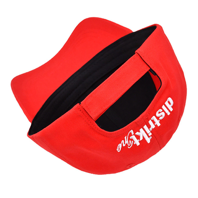 Custom plastic snap vintage honkbalpetjes met 100% katoen polyester nylon sweatband