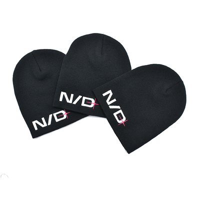 Geborduurde patroon bonnet Essentiële warme winterhoeden voor casual outfits Unisex