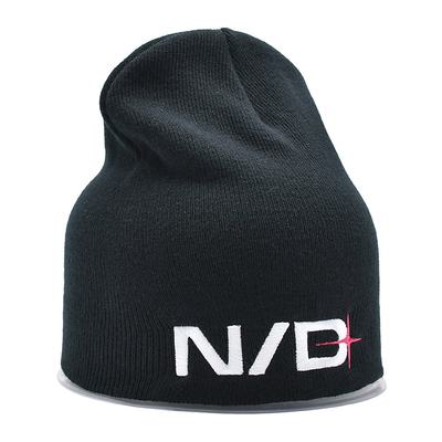 Geborduurde patroon bonnet Essentiële warme winterhoeden voor casual outfits Unisex