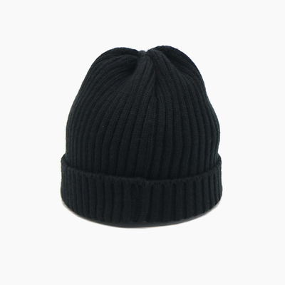 Gepersonaliseerde wintermanschetten gebreide hoeden Mental patch Beanies Solid Color Unisex Warm Caps