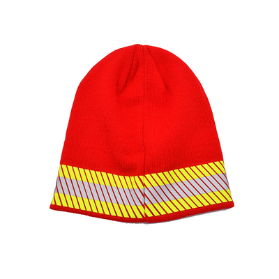 Hoge kwaliteit maat logo Acrylische Skully Beanie Winter Unisex Visser gebreide hoeden Warm geribde manchet Gebreide Bea