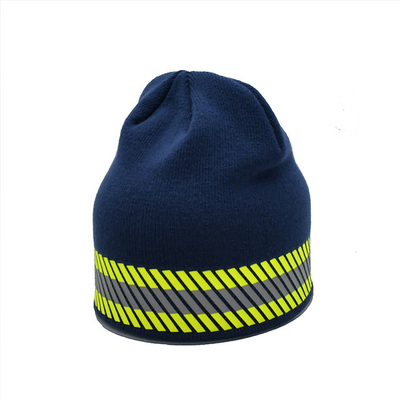 Hoogwaardige, op maat gemaakte katoenen gebreide hoed, veelkleurig, optioneel, met een hoed, etiket, gewone winterhoed.