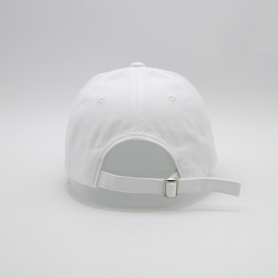 OEM 6 Panel 100% katoen plain Flat Embroidery Baseball Cap Onstructureerbaar Verstelbaar