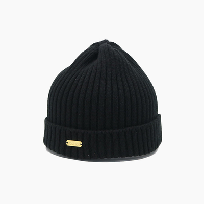 Warme winterschedel gebreide bonnetjes voor informele gelegenheden