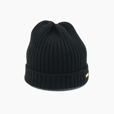 Warme winterschedel gebreide bonnetjes voor informele gelegenheden