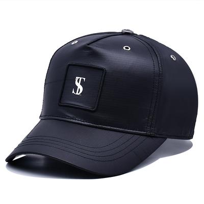 High Profile Crown 5 Panel Baseball Cap met versterkte naden