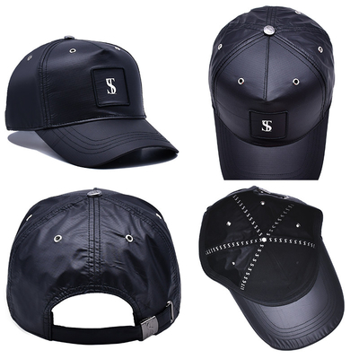 High Profile Crown 5 Panel Baseball Cap met versterkte naden