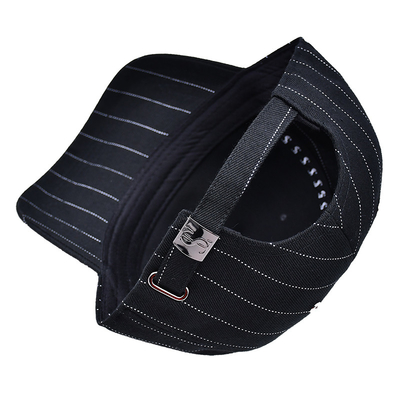 Versterkte naden 5 panel Baseball Cap Uit de menigte met aanpasbaar