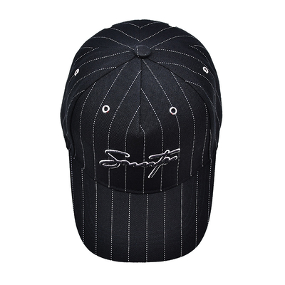 Versterkte naden 5 panel Baseball Cap Uit de menigte met aanpasbaar