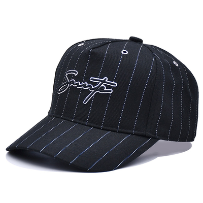 Versterkte naden 5 panel Baseball Cap Uit de menigte met aanpasbaar
