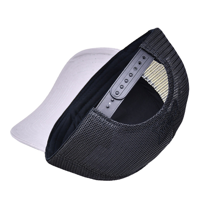 Trendy Classic Trucker Cap met voor gebogen visor Plastic Snapback Closure Logo Aanpassen Cool