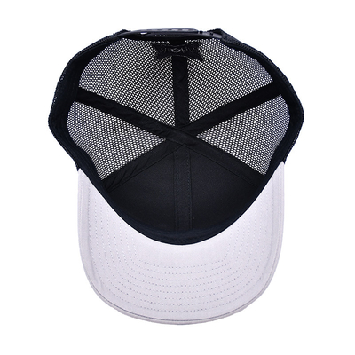 Trendy Classic Trucker Cap met voor gebogen visor Plastic Snapback Closure Logo Aanpassen Cool