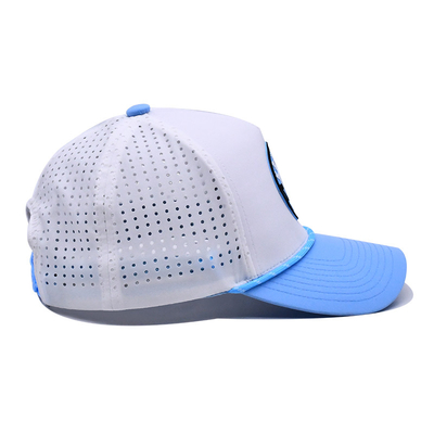 Structured Crown geborduurde honkbalpetten 26,77 inch gebogen visor
