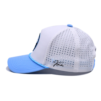 Structured Crown geborduurde honkbalpetten 26,77 inch gebogen visor