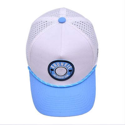 Structured Crown geborduurde honkbalpetten 26,77 inch gebogen visor