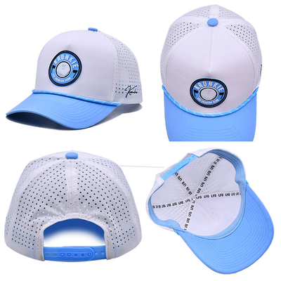 Structured Crown geborduurde honkbalpetten 26,77 inch gebogen visor