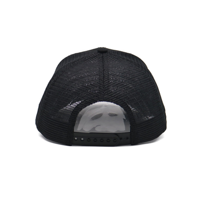Borduurwerk Trucker Mesh Cap 6 Panel Modieus Pre gebogen rand