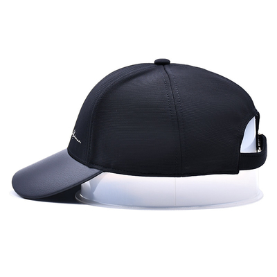 Structured 6 Panel Baseball Cap Met 2 Oogjes En Kleur Aanpasbare Naadlijn