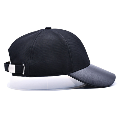 Structured 6 Panel Baseball Cap Met 2 Oogjes En Kleur Aanpasbare Naadlijn